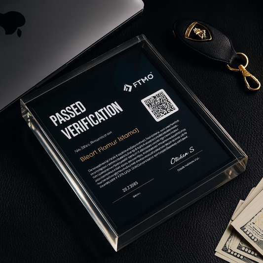 TradeFrame – Acrylic Certificate Display